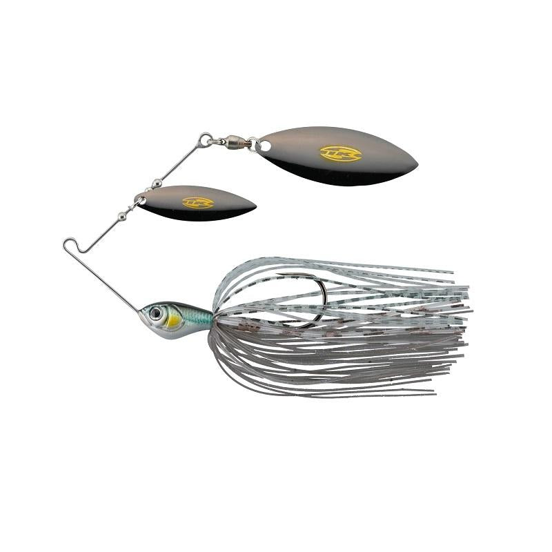 Imakatsu Spinnerbait Zinx Mini Super Blade TG 3/8oz #ZX-014 Smoke Hass