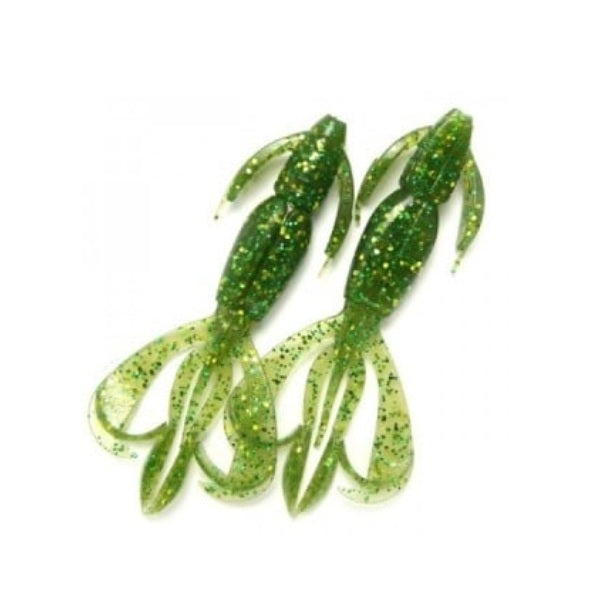 Keitech Worm Crazy Flapper 2.8inch #522 Watermelon Flash