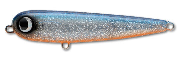 Jumprize Seabass Lure Popopen 95F #13 Blue Orange Glitter