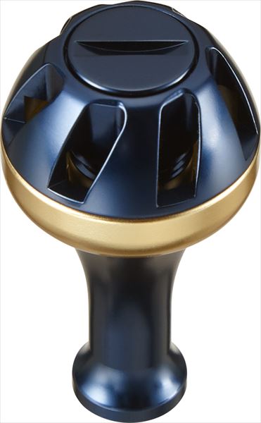 SLP Works Aluminum Round Knob S Navy Blue/Gold