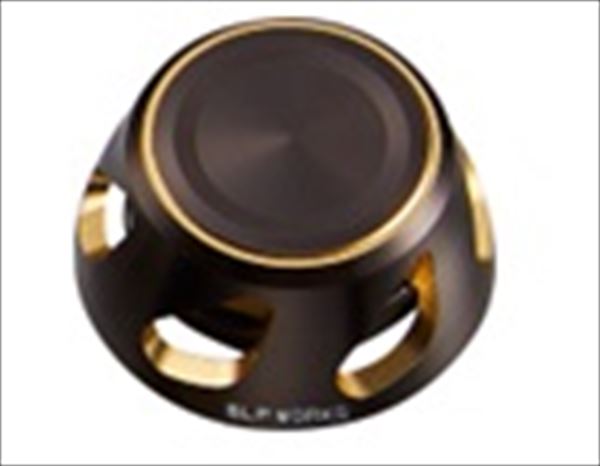 SLP Works 22 Spinning Handle Cap S Black/Gold