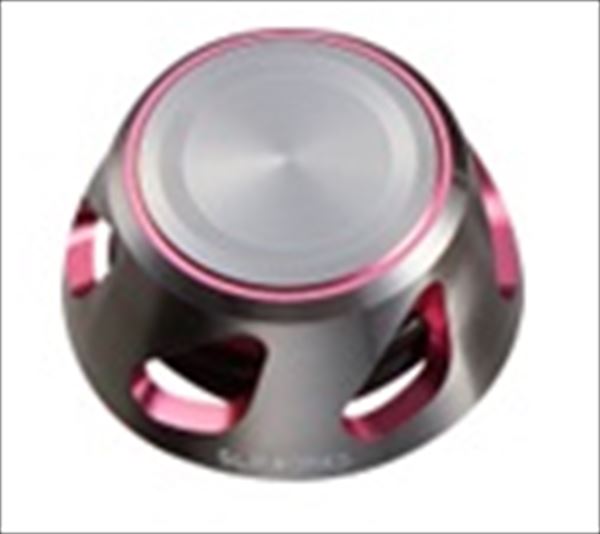 SLP Works 22 Spinning Handle Cap S Silver/Pink