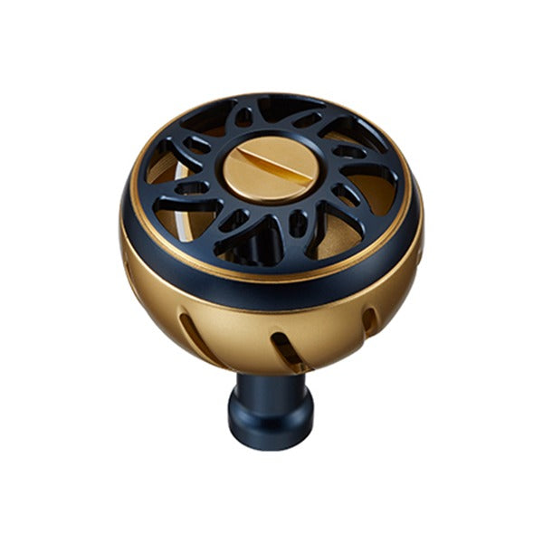 SLP Works RCS Aluminum Round Knob M Navy/Gold