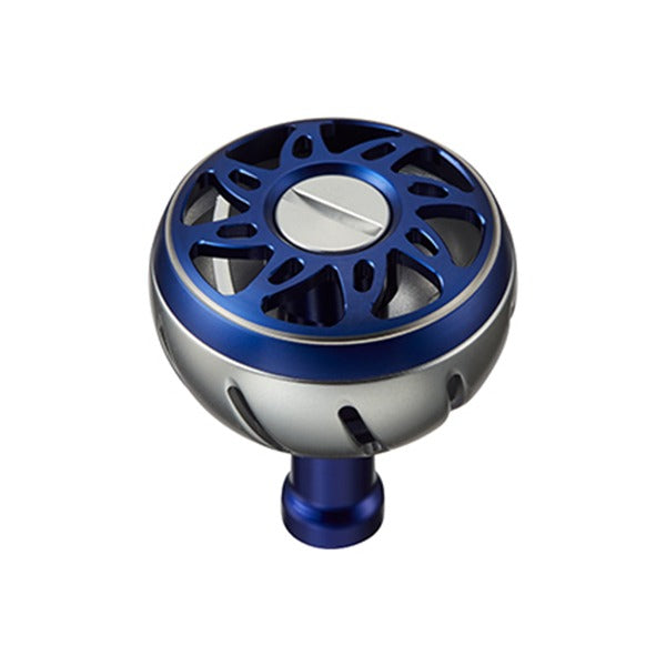 SLP Works RCS Aluminum Round Knob M Silver/Blue