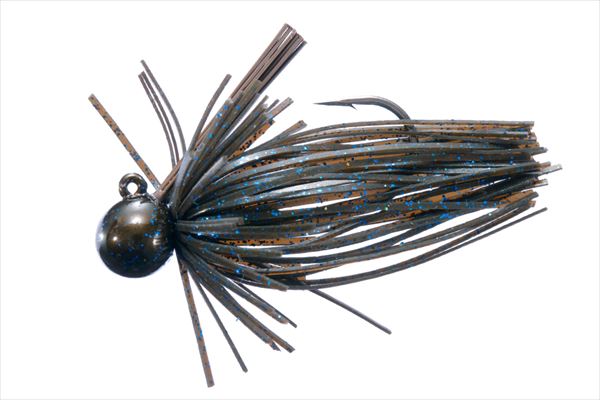 O.S.P Rubber Jig JIG ZERO THREE 7g Dark Cinnamon/Blue Flake