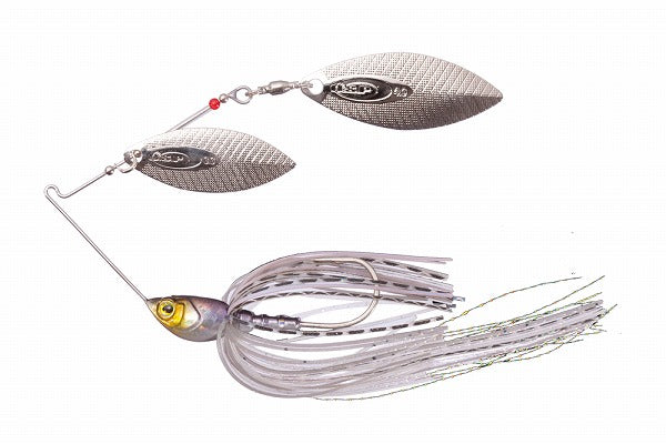 O.S.P Spinnerbait High Pitcher Max 3/8oz Double Willow ST17 Spark Ice Shad