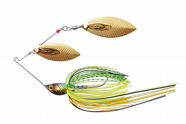 O.S.P Spinnerbait High Pitcher Max 3/8oz Double Willow S38 Sunfish Tiger