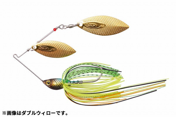 O.S.P Spinnerbait High Pitcher Max 5/8oz Tandem Willow Sunfish Tiger