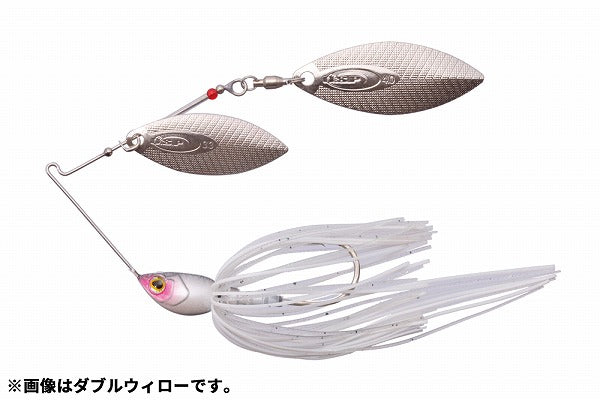 O.S.P Spinnerbait High Pitcher Max 5/8oz Tandem Willow S57 C.B. Pearl Shad