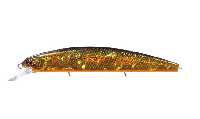 O.S.P Bass Lure Varuna 110SP Black Gold Orange Berry H04