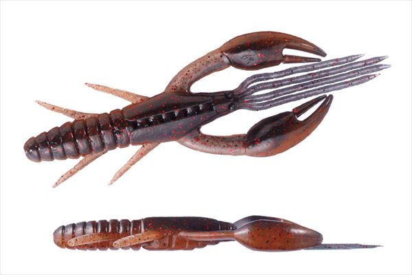 O.S.P Worm DoLiveCraw 4inch TW146 Shrimp miso Black