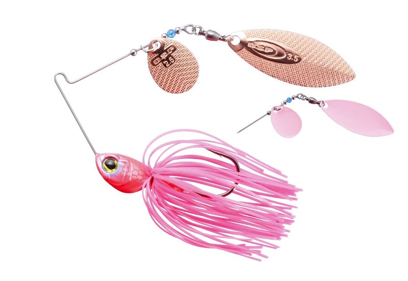 O.S.P Spinnerbait High Pitcher 1/4oz Tandem Willow One Punch Pink S53