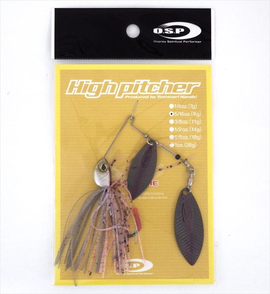 O.S.P Spinnerbait Buzzbait High Pitcher 5/16oz Double Willow Pink Lady S68