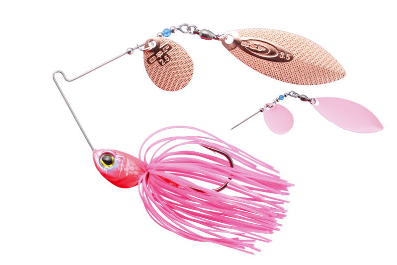 O.S.P Spinnerbait Buzzbait High Pitcher 5/16oz Tandem Willow One Pan Pink S53