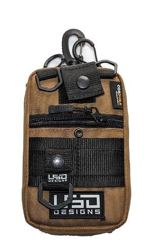 LSD Egi Pouch Mini Pro Cordura Coyote Brown