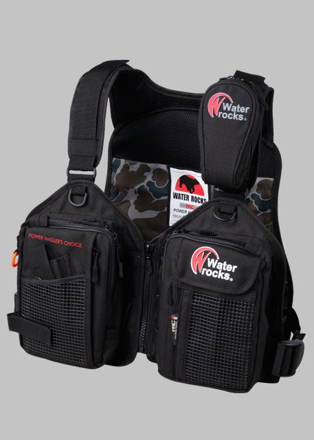 Water Rocks WRGV-6114 Game Vest Black