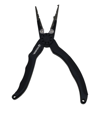 Kahara Japan 6.5inch Aluminum Plier with rubber Slim type Matte Black