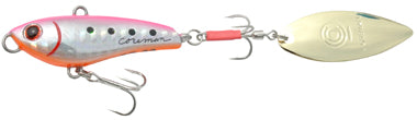 Coreman Seabass Lure PB-30 Power Blade #002 Pink Sardine/Gold Blade