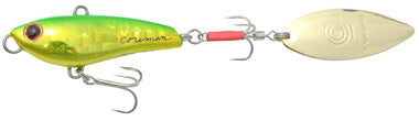 Coreman Seabass Lure PBｰ30 Power Blade #017 Day Green/Gold Blade