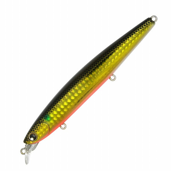 Longin Seabass Lure Hi-Standard 120F 19g #S071 LN Gold Bora (Lens)