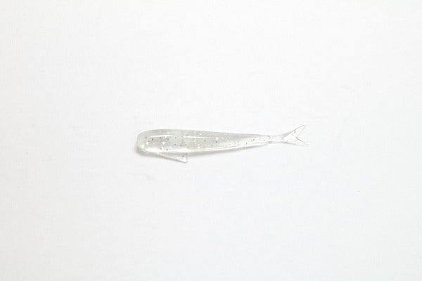 Thirty Four Worm Fish Like 1.5inch Silver