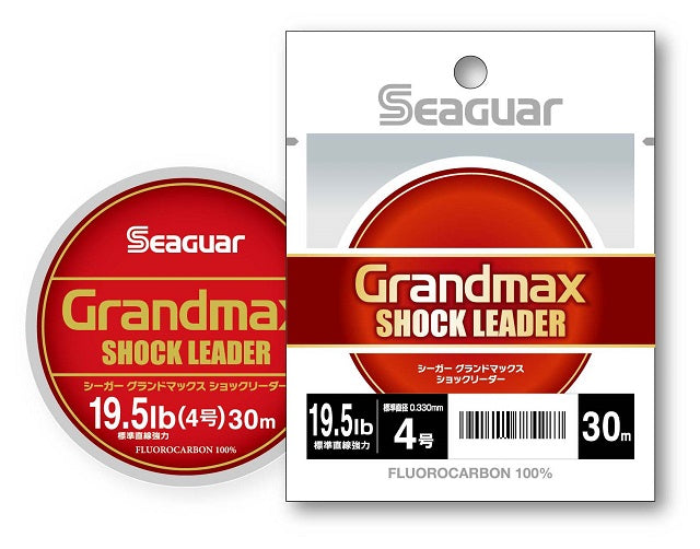 Kureha Seaguar Grand Max Shock Leader 30m 10.5lb #2