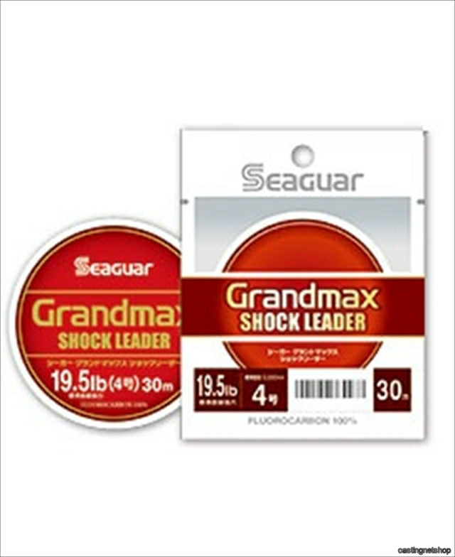 Kureha Seaguar Grand Max Shock Leader 30m 19.5lb #4
