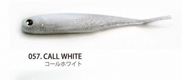 Raid Japan Worm Fish Roller 3inch Coal White