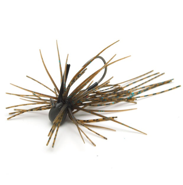 Raid Japan Rubber Jig EGU-Dama Type-Level 5.5g Dark Cinnamon/Blue FLK.