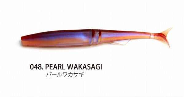 Raid Japan Worm Finestick 3.5inch Pearl Wakasagi