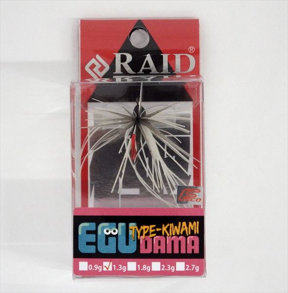 Raid Japan Rubber Jig EGU-Dama Type-Kiwami 1.3g 009 Cosme Shad