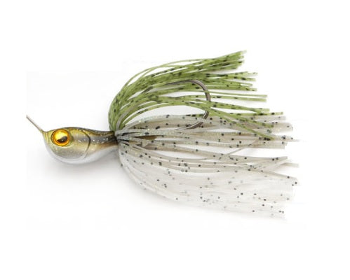 Raid Japan Spinner Bait Level Spin 3/8oz. Smoke Shad