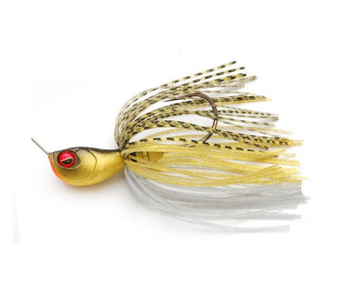 Raid Japan Spinner Bait Level Spin 3/8oz. Real Gold