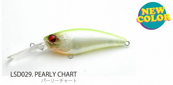 Raid Japan Bass Lure Level Shad Pearly Chart