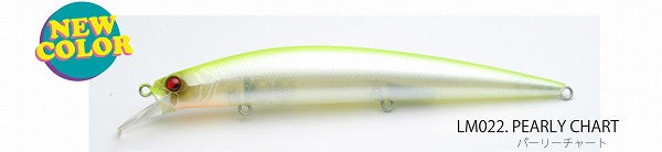 Raid Japan Bass Lure Level Minnow #022 Pearly Chart