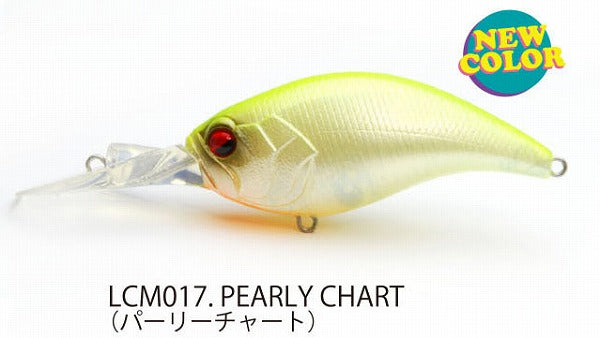 Raid Japan Bass Lure Level Crank MID #017 Pearly Chart