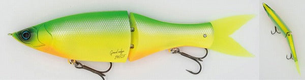 Grass Roots Bass Lure Grand Edge 190SF #008 Bright Lime Chart