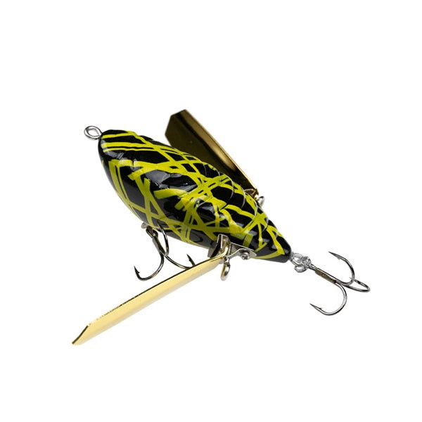 Imakatsu Bass Lure Aventa Crawler RS #AC-15 Black Franken