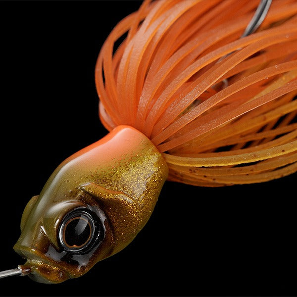 Gan Craft Spinnerbait Killers Bait Type-1 Gold 1/2oz #8 Kinokuni Orange