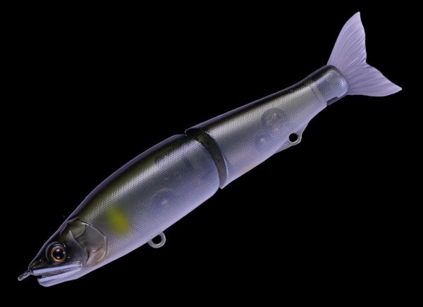 Gan Craft Bass Lure Joined Claw 128F 07 See-Through Ayu