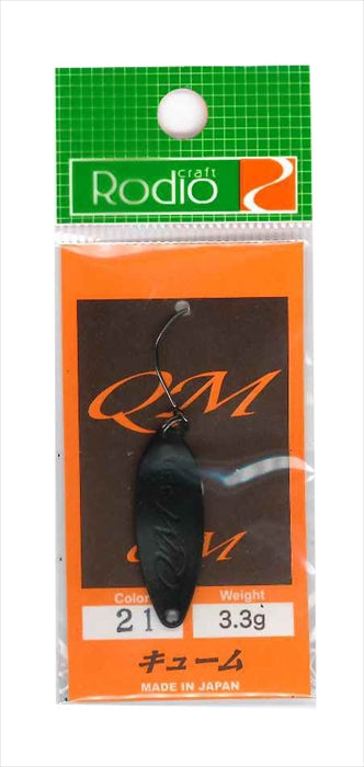 Rodio Craft QM (Quum) 3.3g #21 Black (Matte)