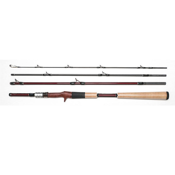 Fishman Bass Rod BC4 (Brist Compact) 5.10XH (Baitcasting 4 Piece)