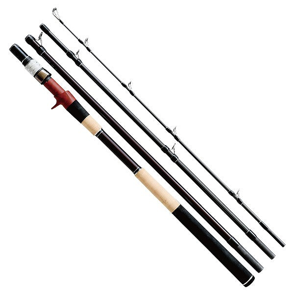 Fishman Salt Lure Rod BC4 (Brist Compact) 8.3XXXH (Baitcasting 4 Piece)