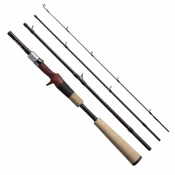 Fishman Bass Rod (Brist Compact) 5.10L FBC4L510 (Baitcasting 4 Piece)