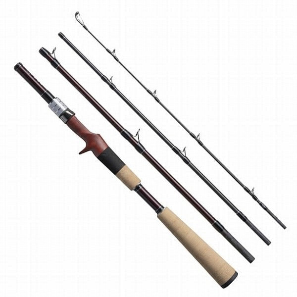 Fishman Bass Rod BC4 (Brist Compact) 5.10H FBC4H510 (Baitcasting 4 Piece)