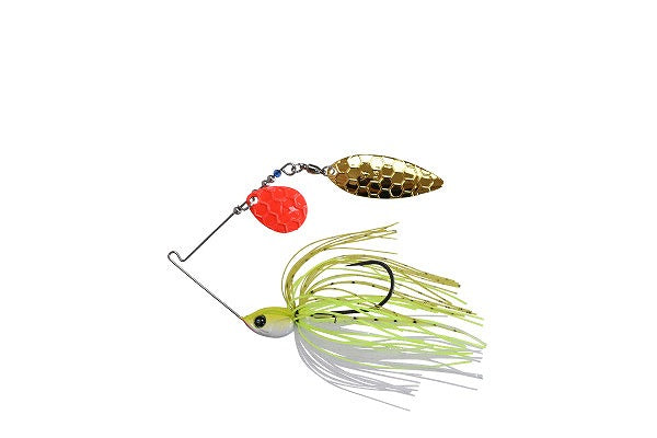 Dstyle Spinnerbait Dα-Spinnerbait 3/8oz Tandem Willow D White Chart