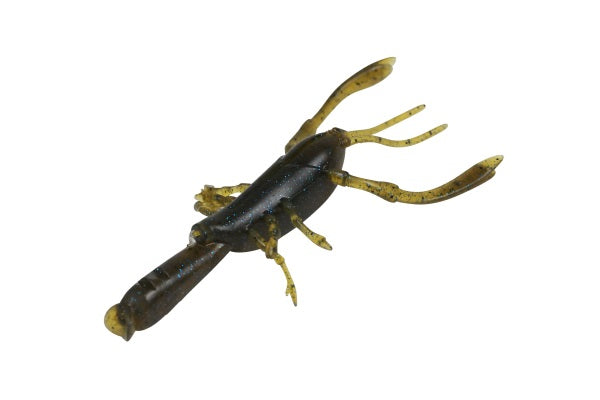 Dstyle Worm Ebison Mommy 4.1inch Green Pumpkin/Blue Flake & Pepper