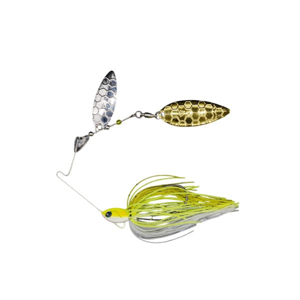 Dstyle Spinnerbait D-Spiker Compact 3/8oz DW D White Chart