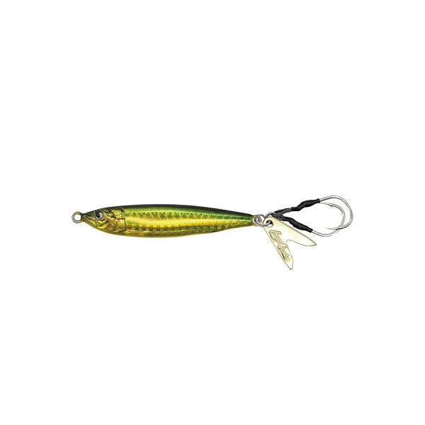 Little Jack Metal Jig Metal Adict Type-Zero 20g #05 Green Gold Sardine UV