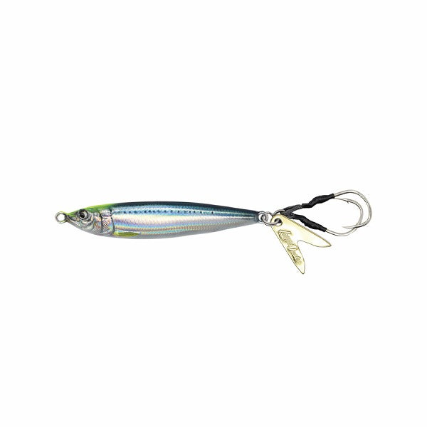 Little Jack Metal Jig Metal Adict Type-Zero 30g #07 Chart Head Sardine Glowbelly